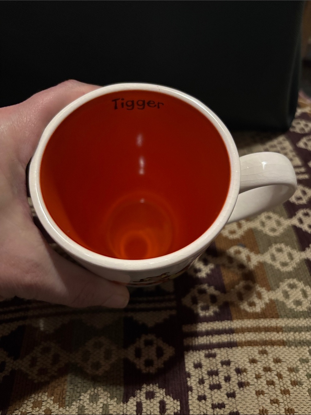 Disney Hallmark Tigger Coffee Mug “Mornings Are What Tiggers Do Best” EUC - Picture 4 of 7